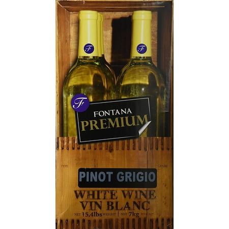 Pinot Grigio Fontana Premium Wine Making Kit (28 Day (The Best Wine Making Kits)