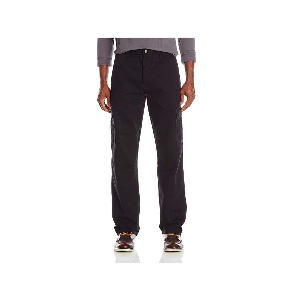 wrangler performance cargo pants black