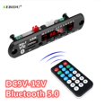 thumbnail image 2 of Placa decodificadora KEBIDU 9V 12V MP3 WMA, módulo de Audio, USB, TF, Radio, Bluetooth 5,0, reproductor de música inalámbrico para coche, MP3 con Control remoto Tan Jianjun unisex, 2 of 2