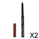 thumbnail image 1 of 2xlápiz Giratorio Automático Potenciador de Definición de Cejas Herramienta de Maquillaje Impermeable B , B, 2 piezas, 1 of 8