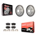 thumbnail image 1 of Transit Auto Rear Coated Disc Brake Rotors and Semi-Metallic Pads Kit for Car 2014-2020 Fiat 500L KGF-101658, 1 of 11