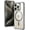 Clear Grey, variant on for iPhone 15 Pro Case (5 in 1) Set, Translucent Matte Case with Screen Protector and Camera Lens Protectors, Compatible with MagSafe, -Grade Protection, Classic Series, Frosted Blue