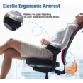 thumbnail image 2 of Cojín ergonómico de reposabrazos de espuma de algodón, cojín universal para silla, oficina, silla de ruedas, cojín de codo ajustable para aliviar el dolor de brazo, negro, 2 of 5