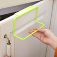 thumbnail image 4 of chaungfeng Modern Kitchen Over Cabinet Plastic Towel Rack, Hang on Inside or Outside of Doors, Storage and Organization for Hand and Dish Towels, Rag (7.5"x2.4"x3.5"), 4 of 6