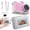 Pink, variant on Mini Keychain Camera, Retro 1080P Pocket Camera with 32GB Card, Ultra-Portable Tiny Video Recorder, 6 Filters, Vintage Bag Charm for Travel, Camping, Parties, Kids & Adults