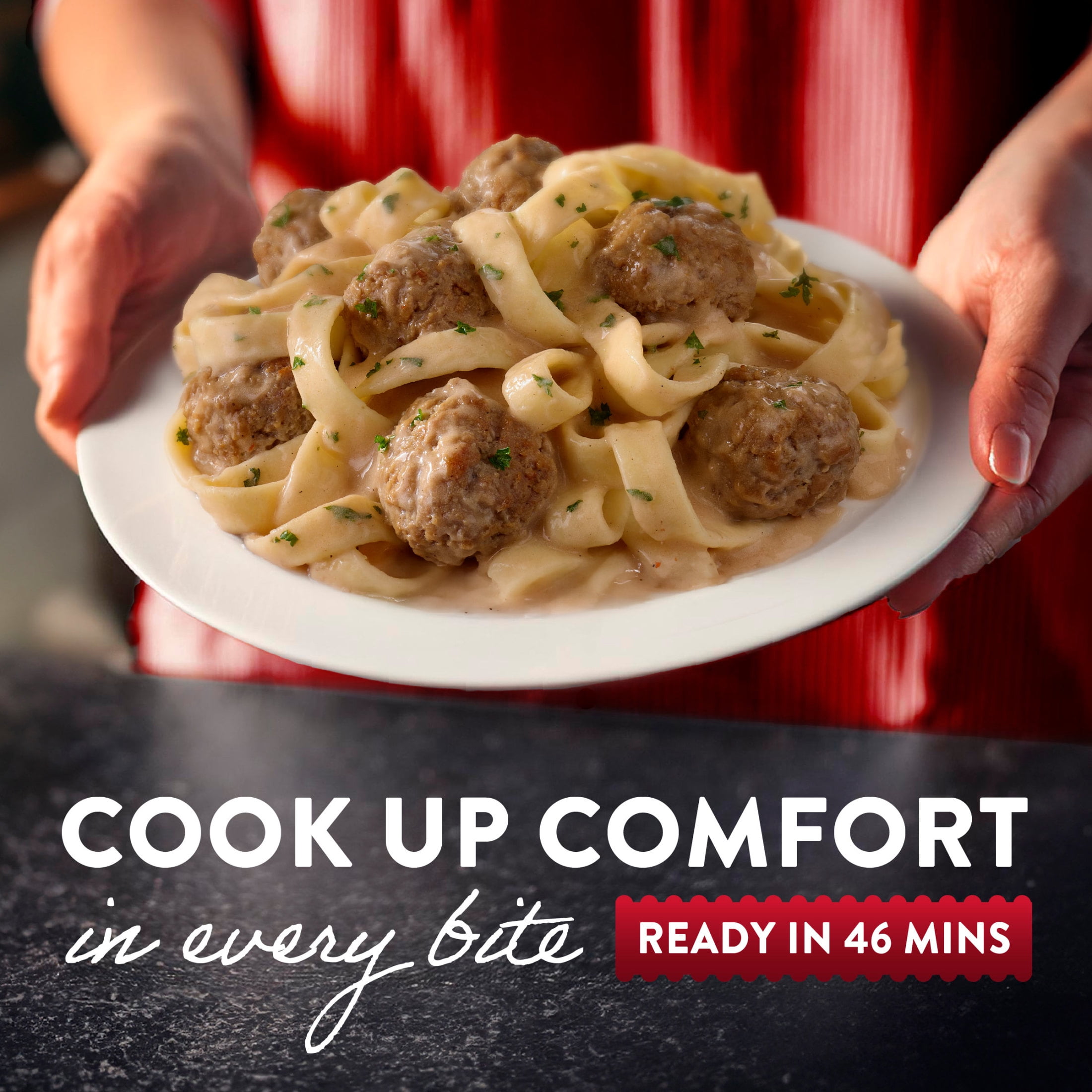 Stouffer’s Swedish Meatballs, Single Serve, Frozen Pasta, Single Frozen Meals 11.5 oz