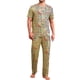 thumbnail image 1 of Conjunto De Pijama Shendy Vendy 2 Piezas Para Hombre Elegante Camisa Pantalon, 1 of 4