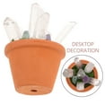 thumbnail image 3 of Houderco Figurinas De Cristal Natural Para Decorar Oficinas Y Espacios Pequeños, 3 of 6