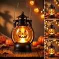 thumbnail image 4 of Cheapark Cute Halloween Decorative Night Light Ornaments, Battery Operated Mini Warm Flickering LED Table Lamp, Indoor Holiday Ambient Light For Halloween Party Home Bedroom Desktop Decor Gift, 4 of 7