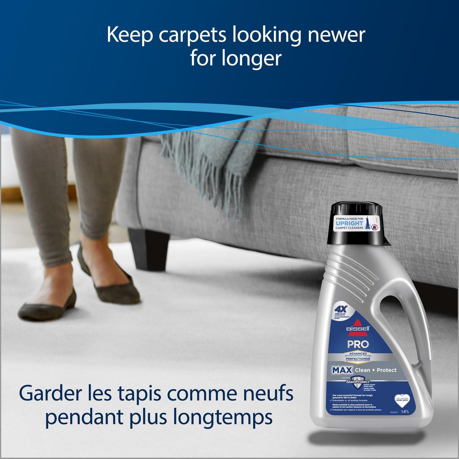 BISSELL® Advanced PRO MAX Clean + Protect Formula, 50 oz., 4X Concentrated