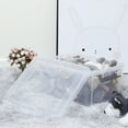 thumbnail image 5 of 17 Qt Clear Storage Bins with Lids Clear Stackable Plastic Totes Containers 4 Pack 16x11.6x7.3 in, 5 of 7