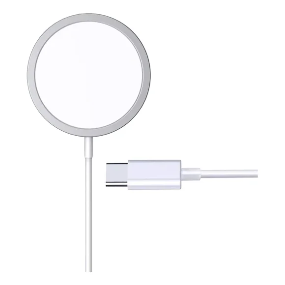 Cargador Inalámbrico MagSafe 15W Qi Kiosla Color Blanco