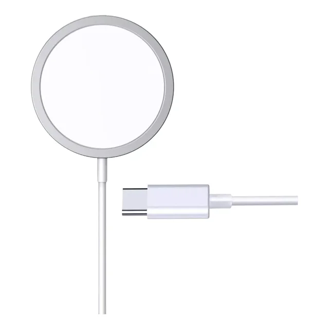 Cargador Inalámbrico MagSafe 15W Qi Kiosla Color Blanco