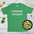 thumbnail image 3 of Mens Shenanigan Enthusiast T Shirt Funny St Patricks Day Party Novelty Tee Graphic Tees, 3 of 6