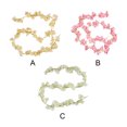 thumbnail image 4 of Bewildely 2 piezas de flores de cerezo artificiales para colgar en la vid, pinza para el pelo, decoración de ramillete, guirnalda, decoración Decoración Rosa claro, 4 of 6