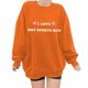 thumbnail image 1 of Gibobby Divertidas Sudaderas Moda de mujer Ocio Palabras de amor Amor Impresión Cuello redondo Manga larga Suelta Top Suéter sin sombrero 5 (Anaranjado, XXL), 1 of 4