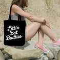 thumbnail image 5 of Little Bat Buddies Canvas Tote Funny Halloween Costume 3Pcs, 5 of 5