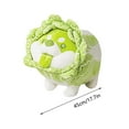 thumbnail image 2 of Coussin Poupée Chien Chou Légume PVCS Cadeau d'Anniversaire Fille Lit Poupée Poupée Qui Dort 45 cm, 2 of 5