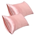 thumbnail image 4 of 20*30 Inch Satin Pillowcase, Imitation Silk Pillowcase (2pc), 4 of 9