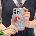 thumbnail image 1 of Funda De Arena Movediza De Sirena De Princesa Disney De Dibujos Animados Para iPhone 14 13 12 11 Pro Max 14promax Gao Jiahui unisex, 1 of 1