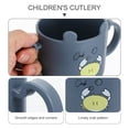 thumbnail image 6 of WHAMVOX 1 Set of Baby Tableware Wheat Straw Dining Plate Cutlery Baby Dining Tray, 6 of 8