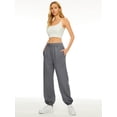 thumbnail image 4 of Women's Sweatpants Cinched Bottom 2023  Pants with Pockets, 4 of 12