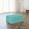 thumbnail image 3 of Orient Foldable Mattress, Geometric Eastern Motif, 74.8" x 35.4", Pale Teal White, by Ambesonne, 3 of 6