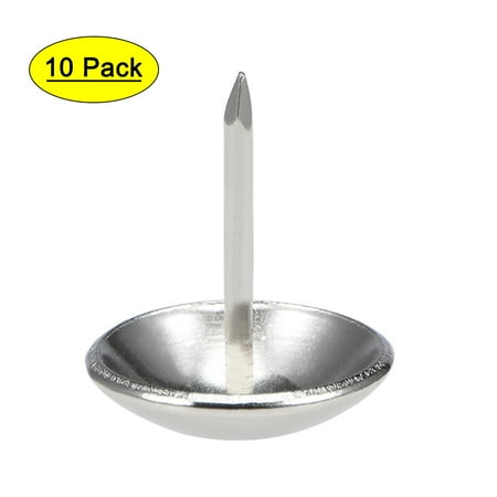 

Uxcell 19mm Head Dia Round Thumb Push Pins Upholstery Nails Tack 10 Pack