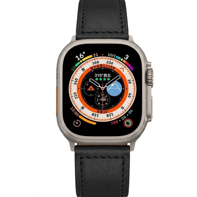 Correa Para Apple Watch, Piel Genuina, Compatible con Todas Las Series