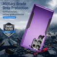 thumbnail image 3 of Decase Heavy-Duty Shockproof Military-Grade Dual Layer Protective Case for Samsung Galaxy S25 Ultra,Drop Protection, Anti-Scratch,Rugged Hard PC Phone Case for Samsung Galaxy S25 Ultra,K, 3 of 7