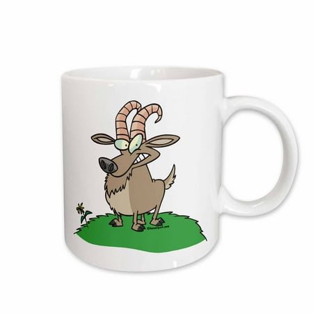 

3dRose Cartoon Billy Goat Ceramic Mug 11-ounce