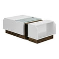thumbnail image 6 of Furniture of America Eadgar Storage Coffee Table, White, 6 of 10