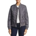 thumbnail image 1 of Fillmore Women’s Quilted Bomber Jacket, Charcoal, Small, 1 of 4