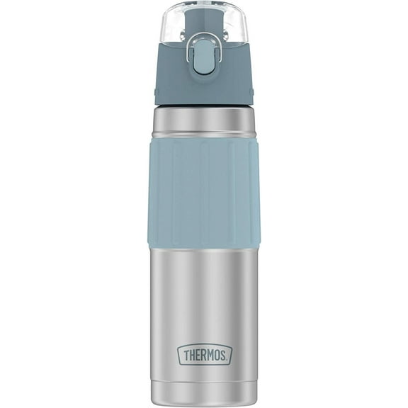 Thermos Hydration Bottle 18 oz Gray Stainless Steel Thermos