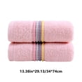 thumbnail image 2 of Kezqiaxn Microfiber Towel Pool Towels Cotton Adult Household Face Wash Bath Towel Thickened Lint Hot Compress Bath Towels for Gym Pool Yoga Hotel Shower Pink 13.38*29.13Inch, 2 of 7