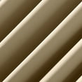 thumbnail image 5 of Sun Zero Nolan Energy Efficient Blackout Grommet Single Curtain Panel, 54" x 84", Taupe, 5 of 9