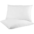thumbnail image 1 of Melocotton 2 Almohadas Standard, Incluye 2 Fundas con Cierre. Fácil de Lavar, Firmeza Intermedia, Confortables, Medida 60x40 cm, Bed Pillow, 1 of 5