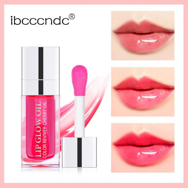 ibcccndc Plump Lip Glow Oil Lip Care Oil Plumping Hydrating Polished