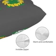 thumbnail image 5 of Disketp Pillow Covers Spring St Patrick’s Day Pattern Throw Pillow Case Cushion Covers,Cushion For Bedroom,Couch,Home-14"X20", 5 of 9