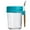 D, variant on Portable Overnight Oatmeal Cup With Lid Breakfast Cup Cereal Glass Mason Cup A