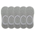 thumbnail image 2 of MIRMARU No Show Socks 5 & 10 Pairs Low Profile Non Slip Liner for Men & Women, 2 of 5
