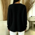 thumbnail image 4 of longantii Waffle Knit Zip Up Cardigan for Women Long Sleeve Full Zip Crew Neck Jacket With Side Pockets Lightweight Casual Fall Outerwear Coat, 4 of 5