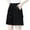 Black, variant on Cargo Shorts Women Sevevn Women's Fashionable Solid Color Cotton Linen Loose Casual Wide Leg Shorts