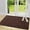 Dark Brown, variant on Buganda Indoor Doormats, Absorbent Trapper Dirt Door Mats, Non Slip Low Profile Inside Doormats for Entryway, 20x32, Grey