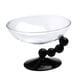 thumbnail image 4 of Cuenco de postre de vidrio Taza de helado Decoración de cuentas Taza de postre multifuncional para Negro, 4 of 9