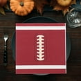 thumbnail image 6 of SOPOTUTU 20Pcs Football Birthday Decorations Paper Napkins Brown Thick Absorbent for Party Use, 6 of 6