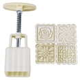 thumbnail image 1 of Bewildely Molde cuadrado reutilizable para hacer galletas, Accesorio para hacer pasteles, Luna, decoración DIY para Festival de mediados de Cocina y Comedor, 1 of 5