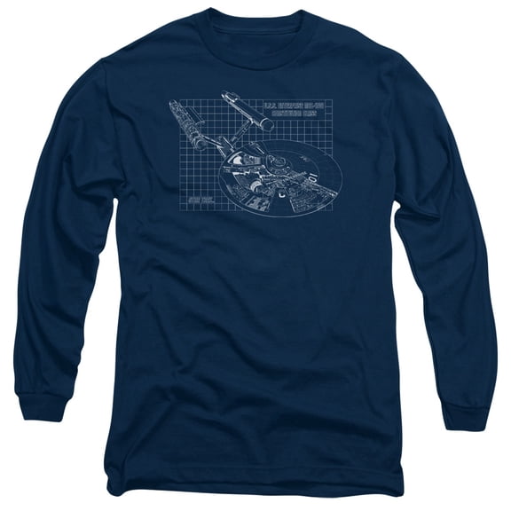 Star Trek - Enterprise Prints - Long Sleeve Shirt - Medium