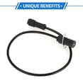 thumbnail image 5 of Unique Bargains 1 Pc Crankshaft Position Sensor for FIAT Panda I Hatchback 0.9 1992-1996 Sturdy Metal Plastic Black Engine Crank CKP Sensor, 5 of 6