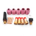thumbnail image 1 of Labymos 16PCS TIG Weldings Torch Nozzle Rings Cover TIG Weldings Torch Stubby Gases Lens Kit, 1 of 5